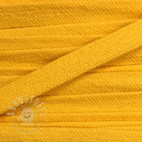 Flachkordel 13 mm gelb