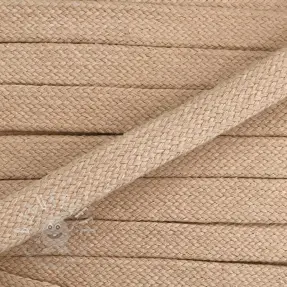 Flachkordel 15 mm beige