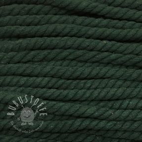 Baumwollkordel 12 mm dunkelgrün