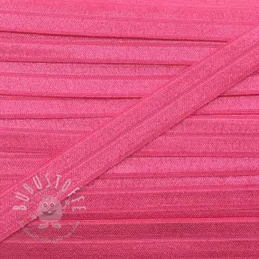 Elastisches Schrägband Polyamide 15 mm pink