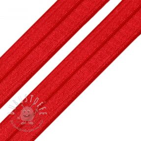 Elastisches Schrägband Polyamide 15 mm red