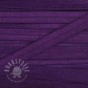 Elastisches Schrägband Polyamide 15 mm violet