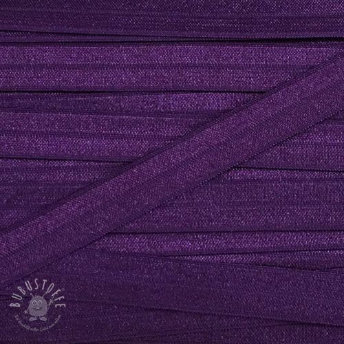 Elastisches Schrägband Polyamide 15 mm violet