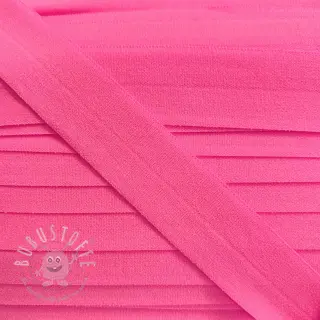Elastisches Schrägband Polyamide matt 20 mm candy