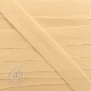 Elastisches Schrägband Polyamide matt 20 mm ecru