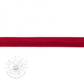 Jersey Schrägband dunkelrot