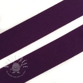 Elastisches Schrägband Polyamide matt 20 mm dunkel lila