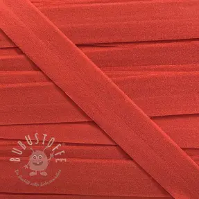 Elastisches Schrägband Polyamide matt 20 mm erdbeeren