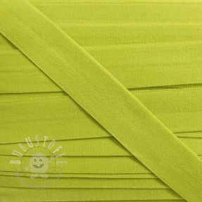 Elastisches Schrägband Polyamide matt 20 mm limetten