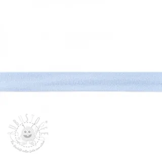 Jersey Schrägband hellblau