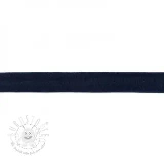 Jersey Schrägband nachtblau