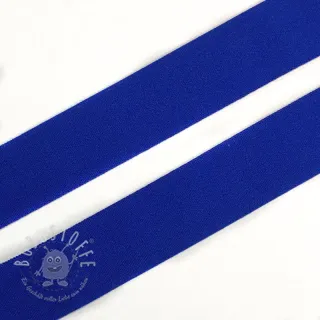 Elastisches Schrägband Polyamide matt 20 mm blau