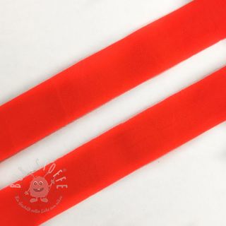 Elastisches Schrägband Polyamide matt 20 mm neon orange