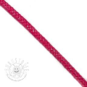 Lurexkordel 10 mm fuchsia