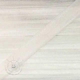 Elastisches Schrägband Polyamide 15 mm cream