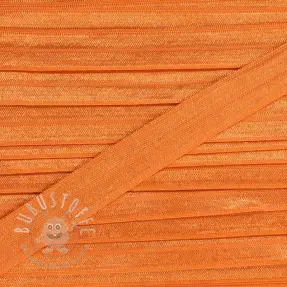 Elastisches Schrägband Polyamide 15 mm orange