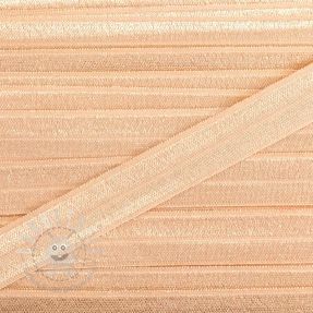 Elastisches Schrägband Polyamide 15 mm peach