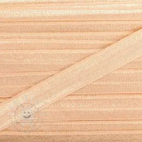 Elastisches Schrägband Polyamide 15 mm peach