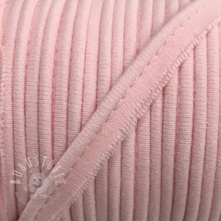 Paspelband jersey light pink