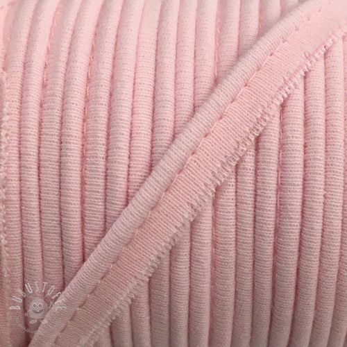Paspelband jersey light pink