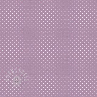 Baumwollstoff Petit dots lilac
