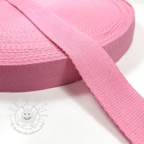 Gurtband Baumwolle 4 cm pink