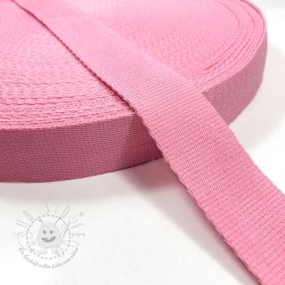 Gurtband Baumwolle 4 cm pink