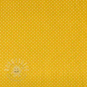 Baumwollstoff Petit dots ochre