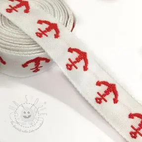 Band Anchor white/red