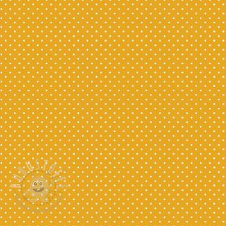 Baumwollstoff Petit dots yellow