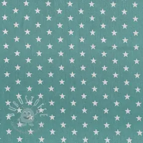 Baumwollstoff Petit stars fresh sage