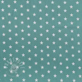 Baumwollstoff Petit stars fresh sage