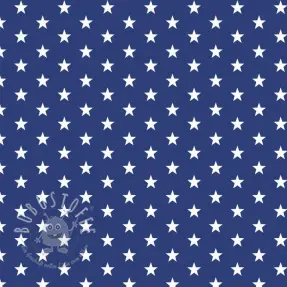 Baumwollstoff Petit stars cobalt