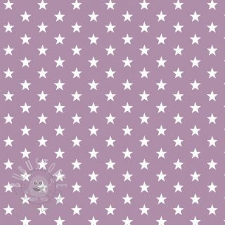 Baumwollstoff  Petit stars lilac