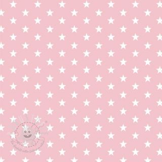 Baumwollstoff Petit stars rose