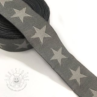 Band Stars dark grey/light grey