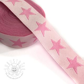 Band Stars light pink/pink