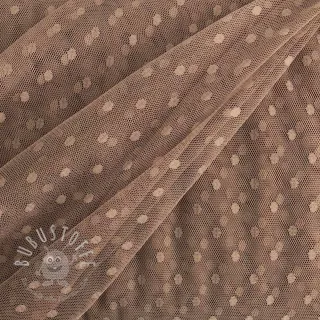Feintüll SPOT light taupe