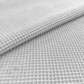 Waffelstoff light grey