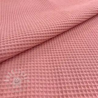 Waffelstoff rose