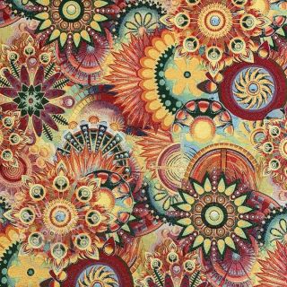Dekostoff GOBELIN PREMIUM Artistic mandala