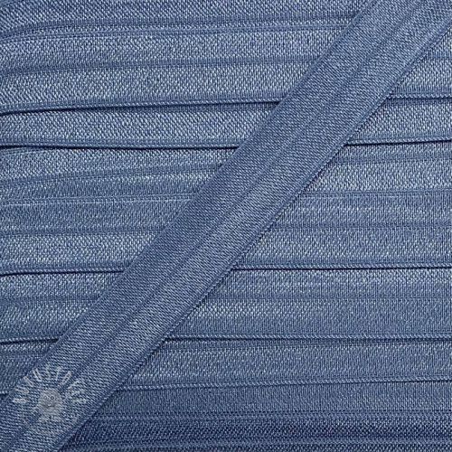 Elastisches Schrägband Polyamide 15 mm light jeans