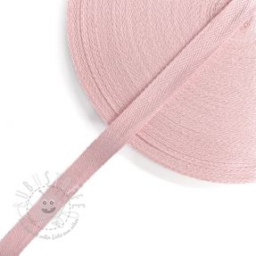 Baumwoll-Twill Band 15 mm pink