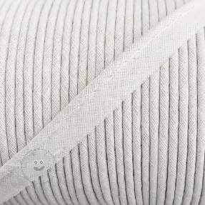 Paspelband 100% baumwoll weiss