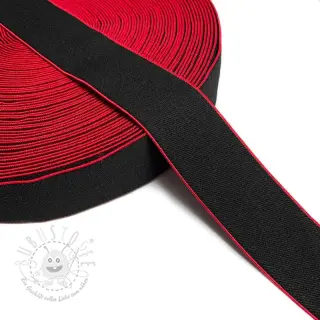 Gummiband 4 cm Rim red