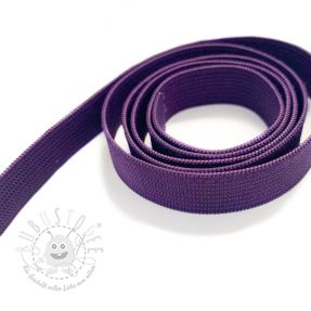 Gummiband 15 mm purple