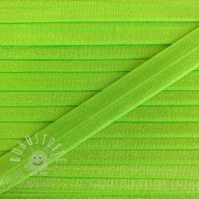 Elastisches Schrägband Polyamide 15 mm neon green