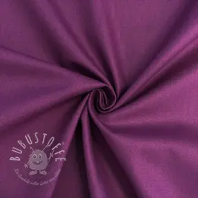 Baumwollstoff popeline dark purple