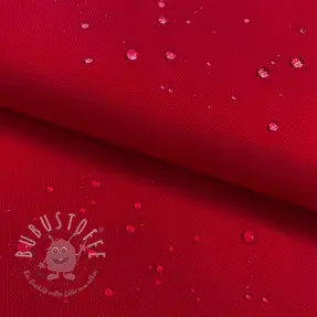 Wasserabweisende Stoffe red