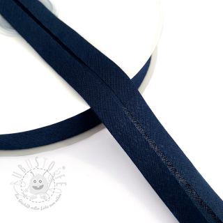 Schrägband baumwoll dark blue